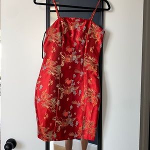 Missguided Red Dress